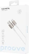Кабель Proove Flex Metal Type-C 2.4 A 1 м White (505030003) - изображение 2