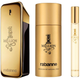 Zestaw męski Paco Rabanne 1 Million Woda toaletowa 100 ml + Miniaturka Woda toaletowa 10 ml + Dezodorant 150 ml (3349668634828) - obraz 2