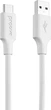 Кабель Proove Striped Silicone Type-C 1 м White (577260003) - изображение 1