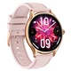 Розумний Смарт Годинник Рожевий Жіночий Smart Milano Gold Rubber, 2 Ремінці (305761) - зображення 10
