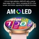 Смарт Часы Бежевые Умные Женские Smart Holiday Gold Steel, 2 Ремешка (306808) - изображение 6