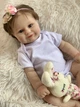 Коллекционная Силиконовая Кукла Реборн Младенец Reborn Анатомическая Девочка Пупс Эрика (Виниловая Кукла) 50 см - изображение 7