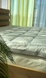 Наматрасник IDEIA "Подвійний" супер толстый, евро размер 160х200 см, 400 г/м2 - изображение 1