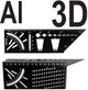 Плотницкий Угольник 3D YATO (YT-70825) - изображение 1