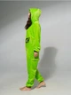 Женская кигуруми взрослая и подростковая Kigurumi Grinch Гринч Похититель Рождества Зеленый XL 175-185 см (1096) - изображение 9