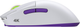 Мышка Hator Quasar 2 Ultra 4K Wireless/Bluetooth/USB White/Lilac (HTM571WL) - изображение 3