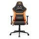 Кресло игровое Cougar Armor One V2 F геймерское, текстильная ткань, стальной каркас, черный+оранжевый - изображение 1