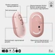 Миша бездротова Logitech Pop Mouse with Emoji рожевий (910-007413) 294438 - изображение 8