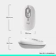 Миша бездротова Logitech Pop Mouse with Emoji білий (910-007411) 294436 - изображение 11