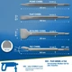 Набор зубил S&R Meister sds-plus 4 шт в тубусе (114504250) - изображение 4