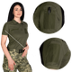 Жіноче поло Camotec Pani Army ID LT XXL 2908010209384 - изображение 4