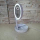 Круглое косметическое зеркало Led Mirror Light с десятикратным увеличением V79-T73 - изображение 7