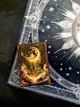 Скатерть Таро "Звезда золотая" (алтарная скатерть) 65х65 см атласная - изображение 4