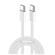Кабель ColorWay USB Type-C - USB Type-C (M/M), 3.0 А, 2 м, Gray (CW-CBPDCC068-GR) - зображення 1