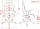 Кресло для геймеров DXRacer Iron OH/IS166/NW (чёрное/белые вставки) (59887) - изображение 7