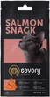 Хрумкі ласощі Savory Snack Подушечки для вибагливих котів з лососем 60 г (4820232631454)A - зображення 4
