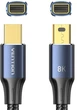 Кабель Vention DisplayPort mini M - mini M 2.0 м, V1.4, 8K 60Гц 32.4Gbps Blue Aluminum Alloy (HCGLH) - изображение 2