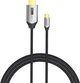 Кабель Vention USB 3.1 Type-C M - HDMI M, 1.5m 4K 60 Гц Thunderbolt 3 HDCP2.2 PVC Black (CRBBG) - зображення 2