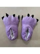 Тапочки-кигуруми Когти Лапы Монстра Для Мальчика My Kigu Домашние Мягкие Плюшевые Фиолетовый 39-41 (M13099) - изображение 3