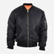 Бомбер мужской Brandit MA1 Jacket Black 3149.2 S Черный (3149.2-S) - изображение 5