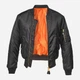 Бомбер мужской Brandit MA1 Jacket Black 3149.2 S Черный (3149.2-S) - изображение 6