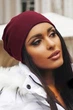 Женская шапка Подіум Jersey 20479-BORDO uni Бордовый - изображение 1