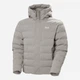Куртка зимняя короткая мужская Helly Hansen Alby Puffy Jacket 53526-885 L Серая (7040059362400) - изображение 4