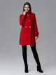Пальто жіноче Figl M623 L Червоне (5902194357227) - зображення 3