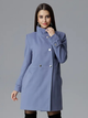 Płaszcz damski Figl M623 XL Niebieski (5902194357319) - obraz 1