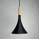Люстра-подвес светильник гипсовый LUMINARIA WOOD LINE P2406 BK (Чёрный) - изображение 3