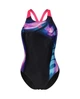 Купальник закритий для женщин Arena DREAMHLINE SWIMSUIT V BACK Черный 38 (008328-500 38) - изображение 1