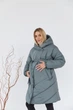Качественная куртка для беременных 2 в 1 с капюшоном Malmö 4XL (54) Lullababe Оливковый - изображение 2