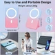Портативний зарядний пристрій Power Bank JJT-A27-1 Gradient PD20W+QC 22.5W з Бездротовий зарядний пристрій 10000 mAh (Blue / Pink) Epik (192124) - зображення 3
