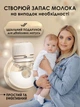 Молокоотсос электрический А1 отсасыватель молока свободные руки автоматический электромолокоотсос 1200 mAh электронный электро портативный беспроводной компактный сцеживатель молокоотсосы электрические электронные молоко отсосы (SM-B1200) - изображение 7