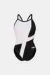 Купальник жіночий Arena DIAMOND SWIMSUIT LIGHTDROP BAC 007757-510-44 174см Чорно-білий - зображення 3