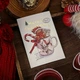 Набір листівок карток на Різдво 6 шт 10 х 15 см Marry Christmas - изображение 9