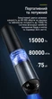Автомобильный пылесос Baseus (CRXCQA3-0A) A3 15000 pa аккумуляторный Серебристо-Черный (779746) - изображение 11