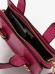 Сумка женская Versace Jeans Couture Handbag 74VA4BFX розовая под рептилию - изображение 3