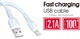 Інтерфейсний кабель XO NB212 USB- Lightning 1m Blue (38358) - зображення 2