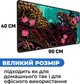 Ігрова поверхня (Килимок для мишки) SHLab Дракон у кольорах SHM-693 (90х40 см) (38285) - зображення 4