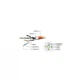 Патч-корд 2м S/FTP Cat 6A CU LSZH black Cablexpert (PP6A-LSZHCU-BK-2M) - изображение 3