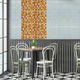 Мозаика из декоративного стекла Sticker Wall 298х298х4,5мм SW-00002365 оранжевая - изображение 5