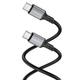 Кабель USB Type-C до USB Type-C / Провід шнур Юсб Тайп сі на Юсб Тайп сі для швидкої зарядки та передачі даних 1м G5 - зображення 2