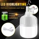 Акумуляторна лампа підвісна Soft Lamp 10,5см Кемпінговий ліхтар 3 режими з USB зарядкою - зображення 4
