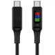 Кабель USB Type-C to USB Type-C / Провод шнур Юсб Тайп си на Юсб Тайп си для быстрой зарядки и передачи данных h5 - изображение 1