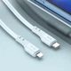 Кабель для зарядки Lightning Type-C для iphone / провод, шнур Тайп си на Лайтнинг зарядный кабель для айфона Light blue Y5 - изображение 3