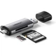 USB Кардридер UGREEN CM185 UGR-50706 USB-C / USB-A / TF / SD Card Reader, Gray - изображение 2