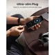 Аудіо кабель UGREEN AV150 3.5mm Metal Connector Alu Case Braided Audio Cable 2m, Silver Gray - зображення 3