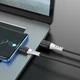 USB Data-Кабель HOCO X82 USB для Type-C 3A silicone connectors 1m, Black - зображення 3