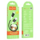USB Data-Кабель HOCO X82 USB для Type-C 3A silicone connectors 1m, Black - зображення 4
